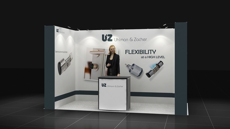 4x2m Zwischenstand - Messestand 001