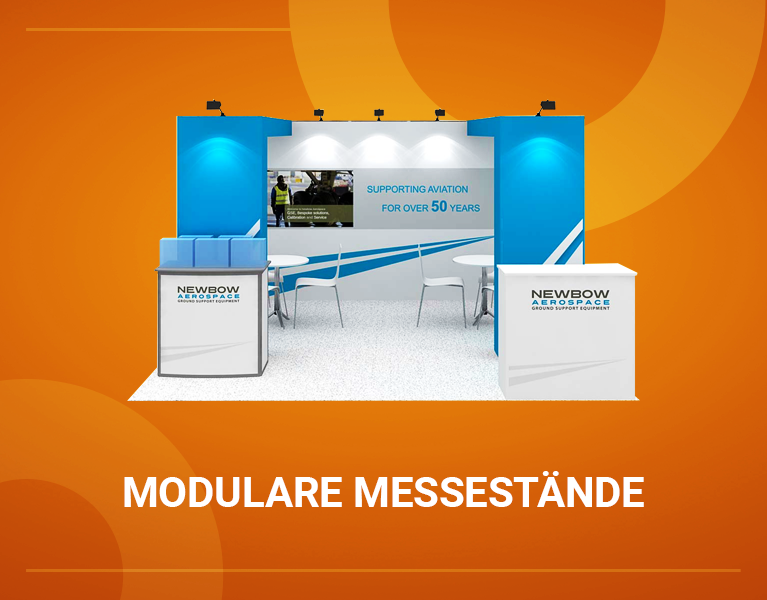 Modulare Messestände