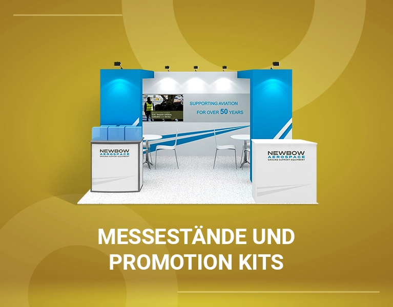 Mobile Messestände und Promotion Kits