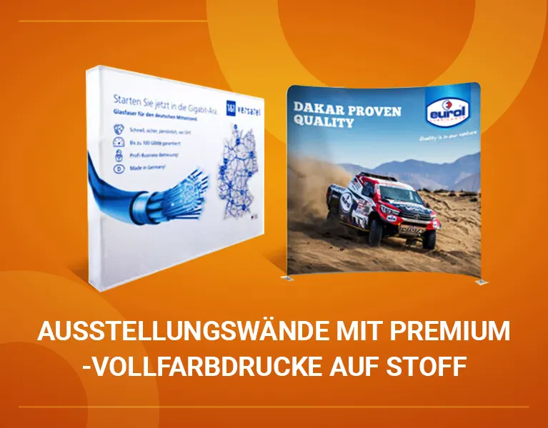 Ausstellungswände mit Premium